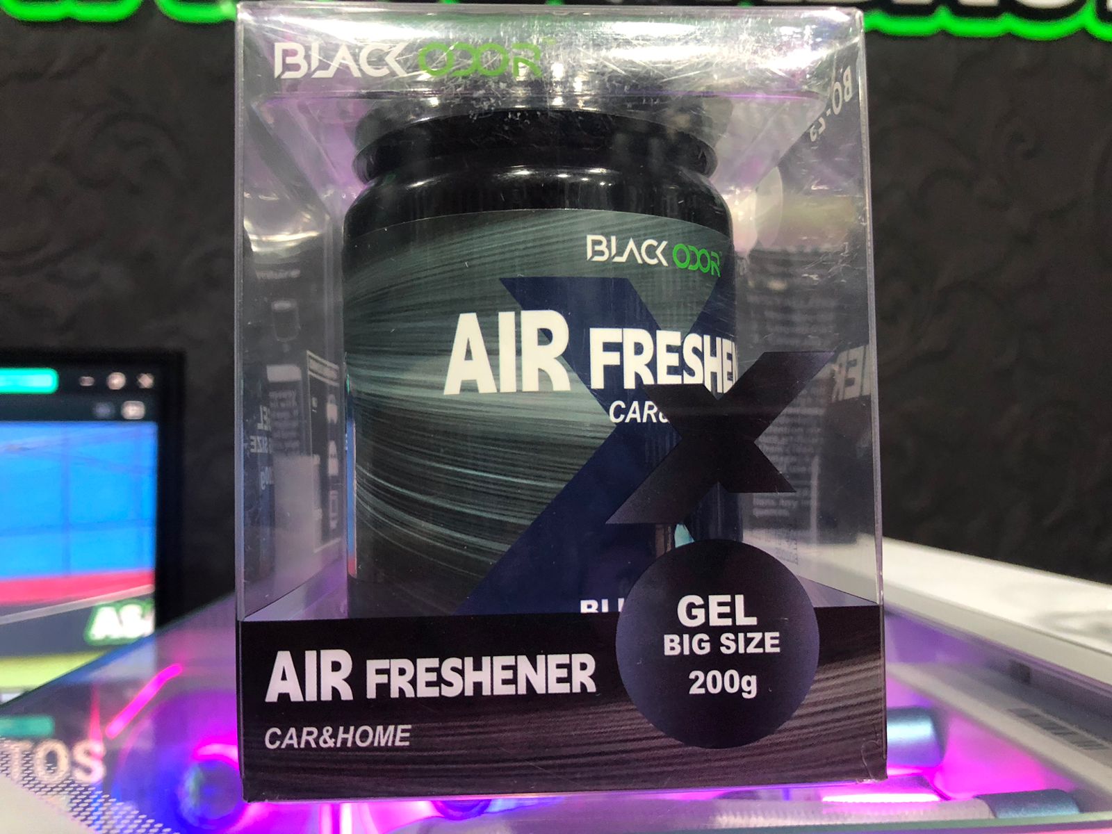 Black Odor Air Freshener Blue Crystal 200g BO-23 Long Lasting Fragrance for Car and Home