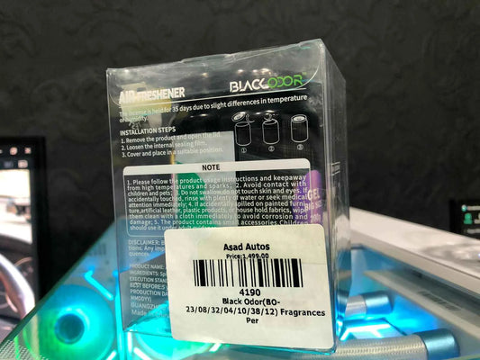 Black Odor Air Freshener Bubble Gum BO-23 for Car & Home