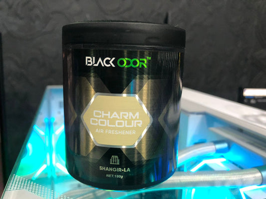 Black Odor Air Freshener Charm Colour Shangrila 180g BO-38 Long Lasting Fragrance for Car and Home