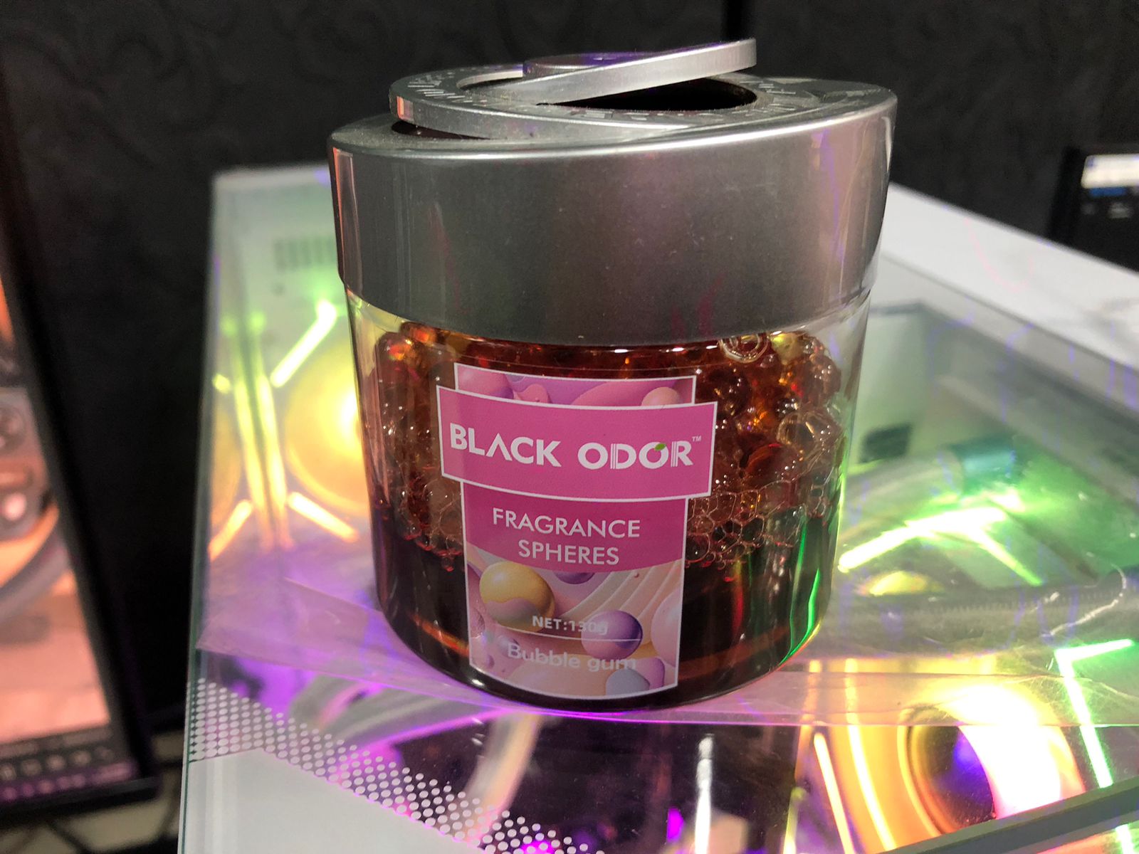 Black Odor Fragrance Bubble Gum 130g BO-10 Long Lasting Air Freshener for Car and Home