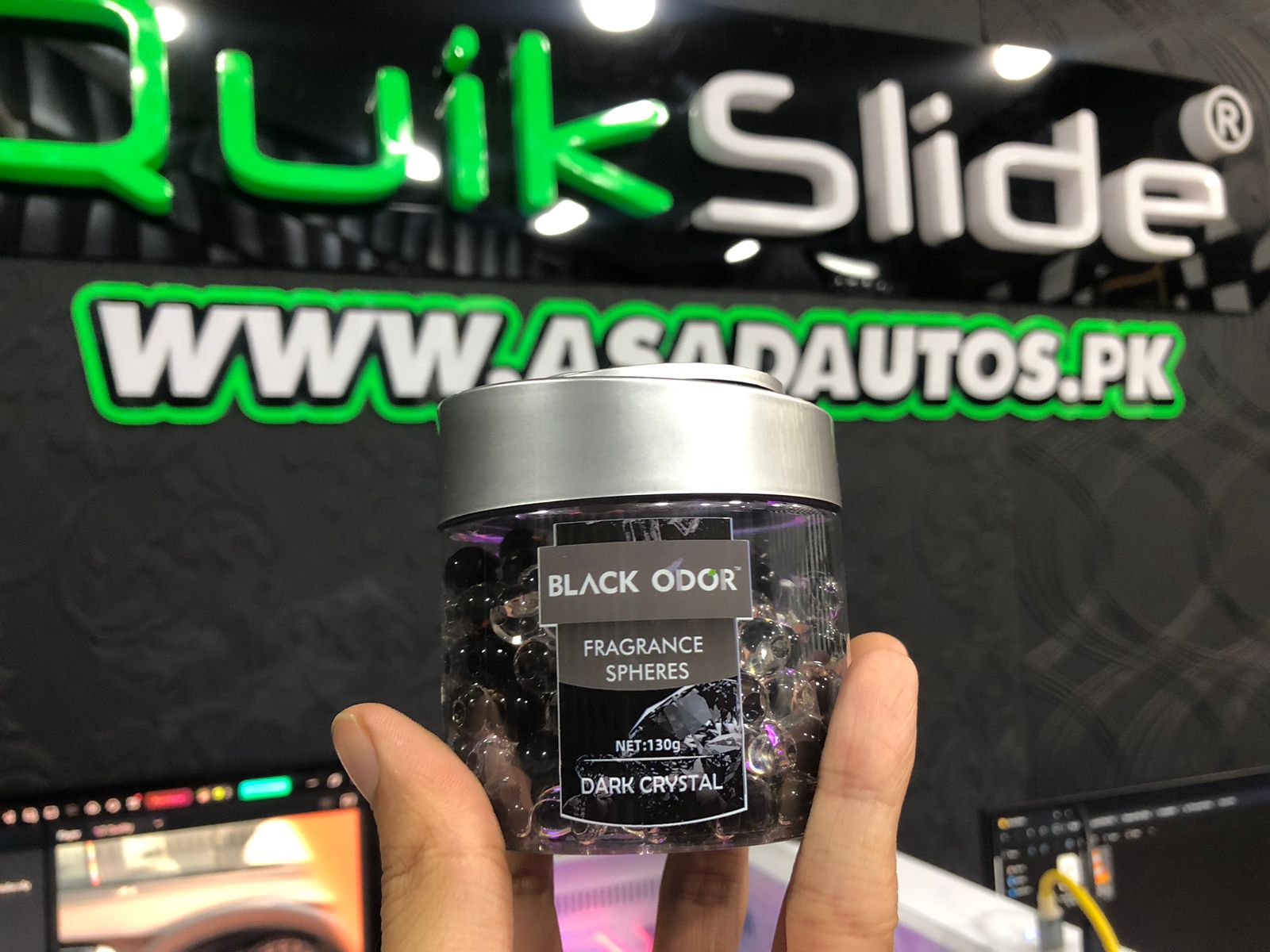 Black Odor Fragrance Dark Crystal 130g BO-10 Long Lasting Air Freshener for Car and Home