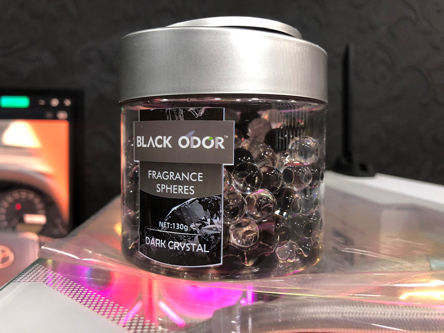 Black Odor Fragrance Dark Crystal 130g BO-10 Long Lasting Air Freshener for Car and Home