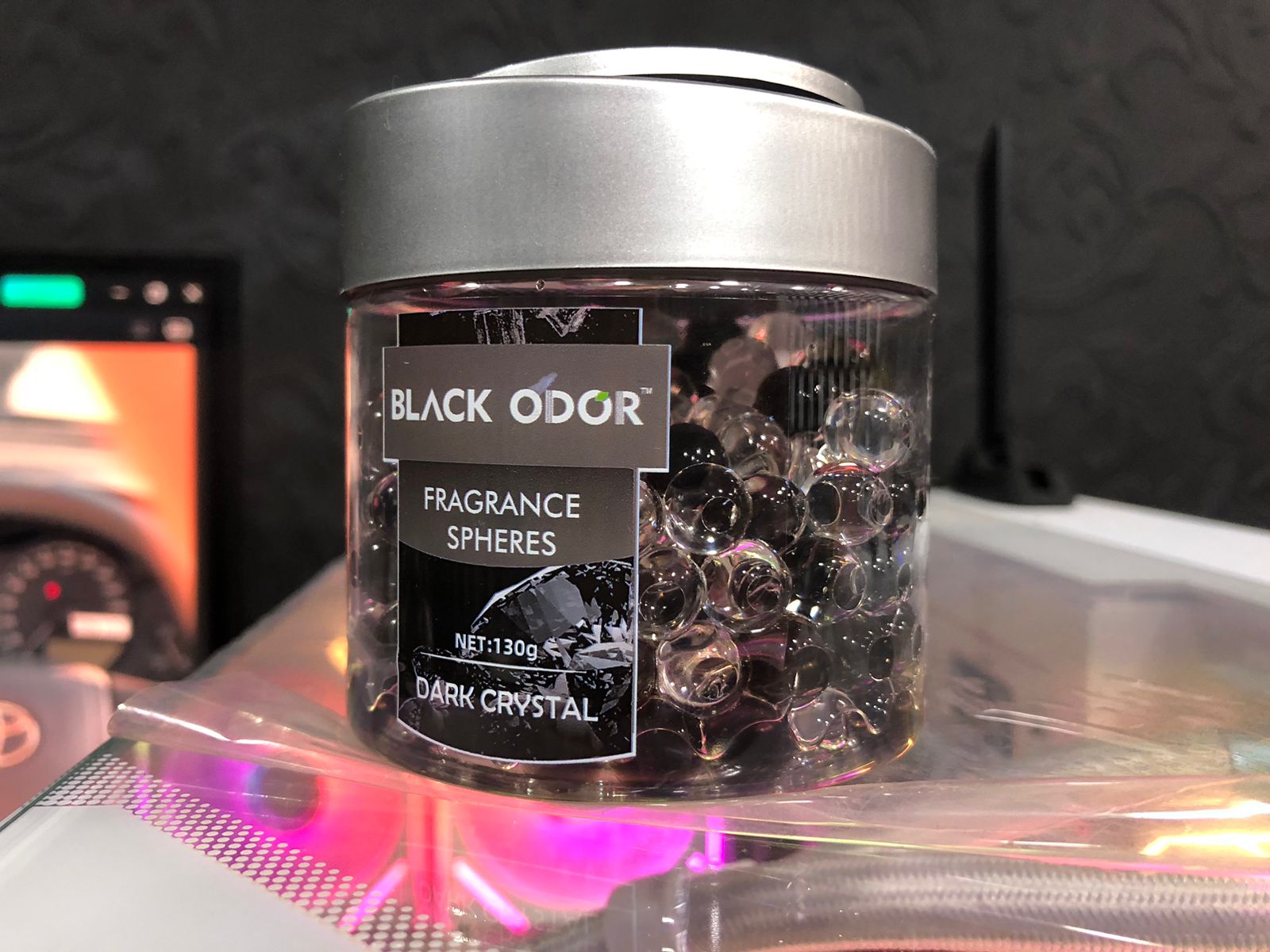 Black Odor Fragrance Dark Crystal 130g BO-10 Long Lasting Air Freshener for Car and Home