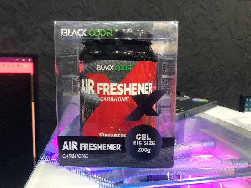 Black Odor Air Freshener Strawberry Bo-23 200g for Car & Home