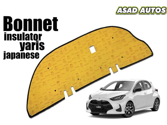 Bonnet Insulator for Toyota Yaris (Japanese) – Durable Engine Noise and Heat Protection
