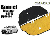 Bonnet Insulator for Toyota Yaris (Japanese) – Durable Engine Noise and Heat Protection
