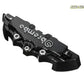 Brembo style black car disc brake caliper cover, providing a sleek, modern look while offering durable protection for your brakes.
