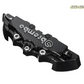 Brembo style black car disc brake caliper cover, providing a sleek, modern look while offering durable protection for your brakes.