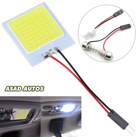 Bright LED Panel Car Auto Interior Reading Lights for enhanced cabin visibility and energy-efficient illumination.

