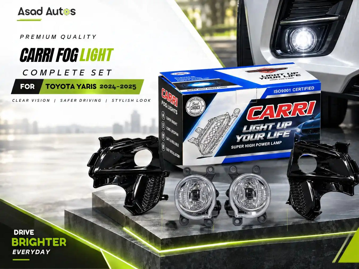CARRI Fog Light Complete Set for Toyota Yaris 2024-2025
