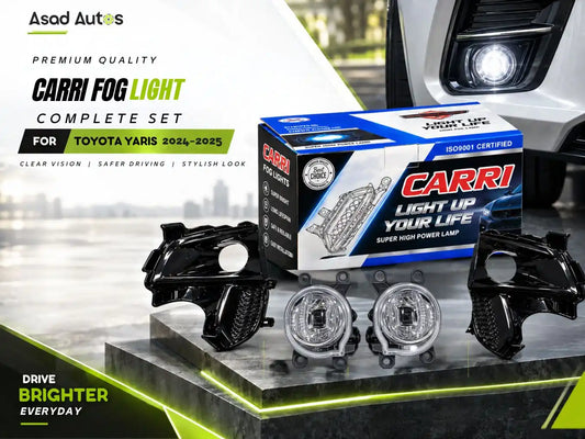 CARRI Fog Light Complete Set for Toyota Yaris 2024-2025