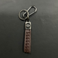 Keychain for Toyota (NEW) Leather Braided Metal Car Toyota Logo / Monogram