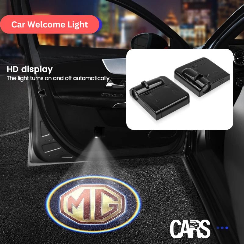 2 Pcs Car Door Logo Projection Lights for MG