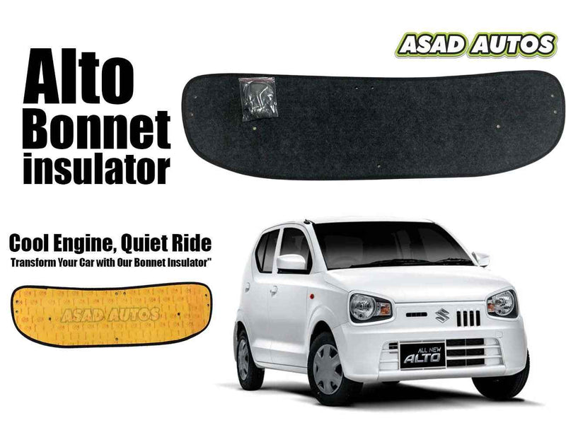 Car Bonnet Insulator for Suzuki Alto 2014-2026 660cc – Heat and Sound Insulation Pad