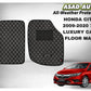 Car Floor Mat 7D Luxury for Honda City (2009–2020)
