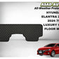 Car Floor Mat 7D Luxury for Hyundai Elantra (2021–2024)