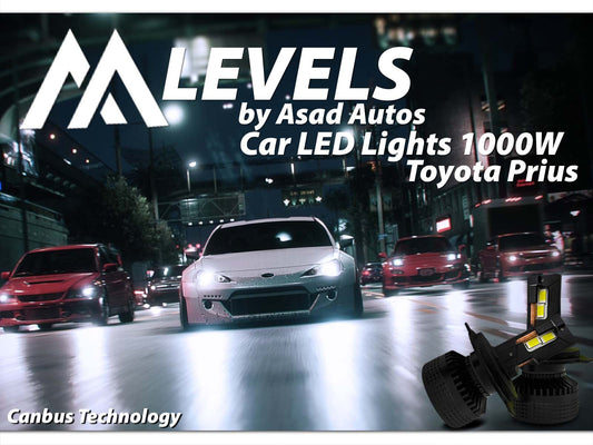"Car LED Lights 1000W – High-Performance, Ultra-Bright Automotive Lighting Solution #levelsbyasadautos"
