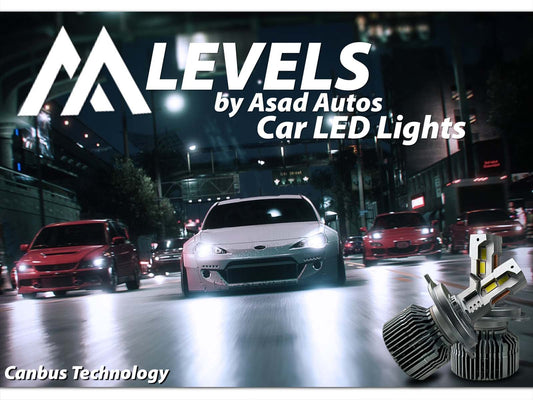 "Car LED Lights 500W – Bright, Energy-Efficient, and Durable Automotive Lighting Solution #levelsbyasadautos"
