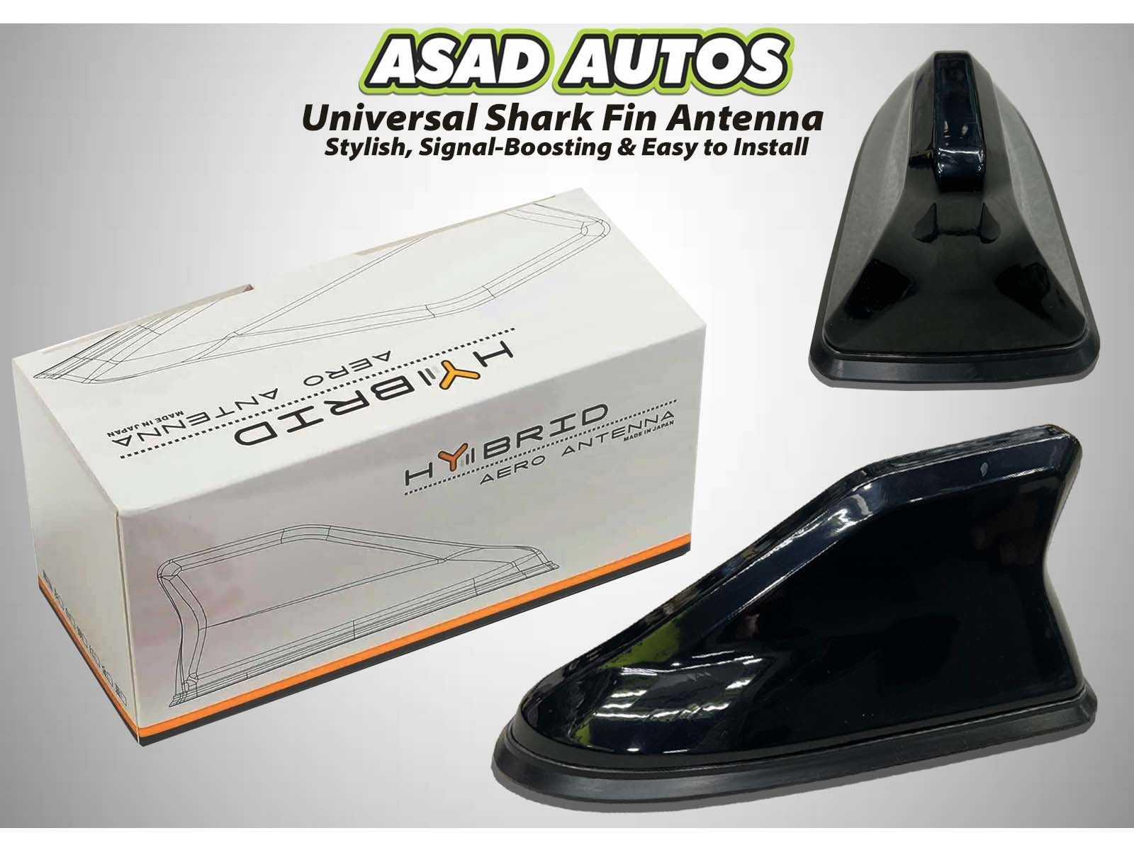 Car Shark Fin Antenna – Stylish, Signal-Boosting & Durable