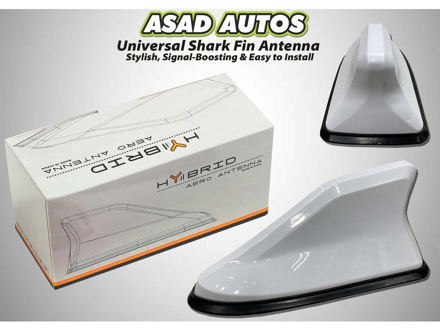 Car Shark Fin Antenna – Stylish, Signal-Boosting & Durable