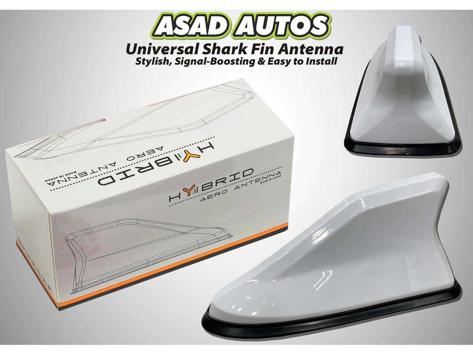 Car Shark Fin Antenna – Stylish, Signal-Boosting & Durable