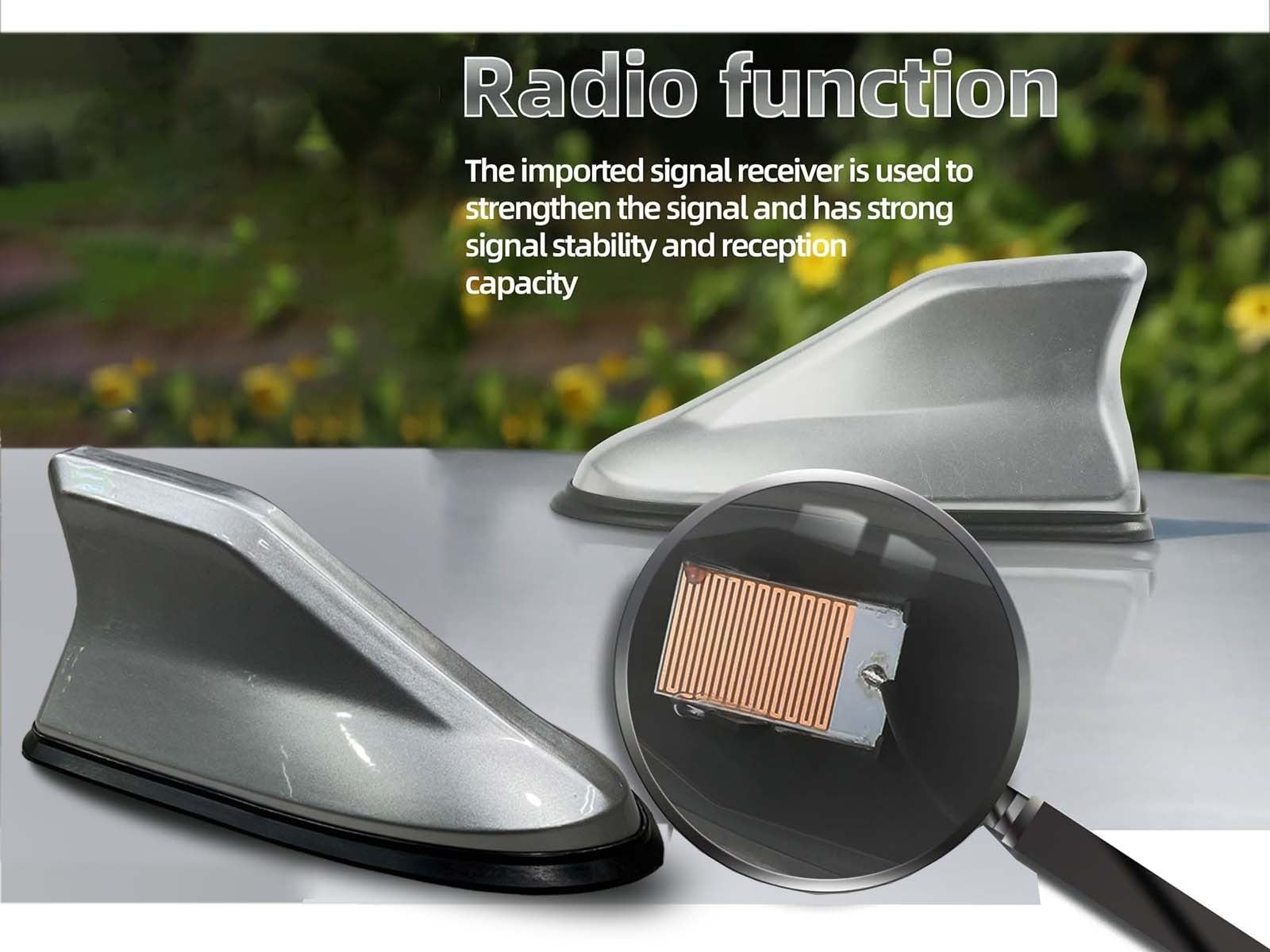 Car Shark Fin Antenna – Stylish, Signal-Boosting & Durable