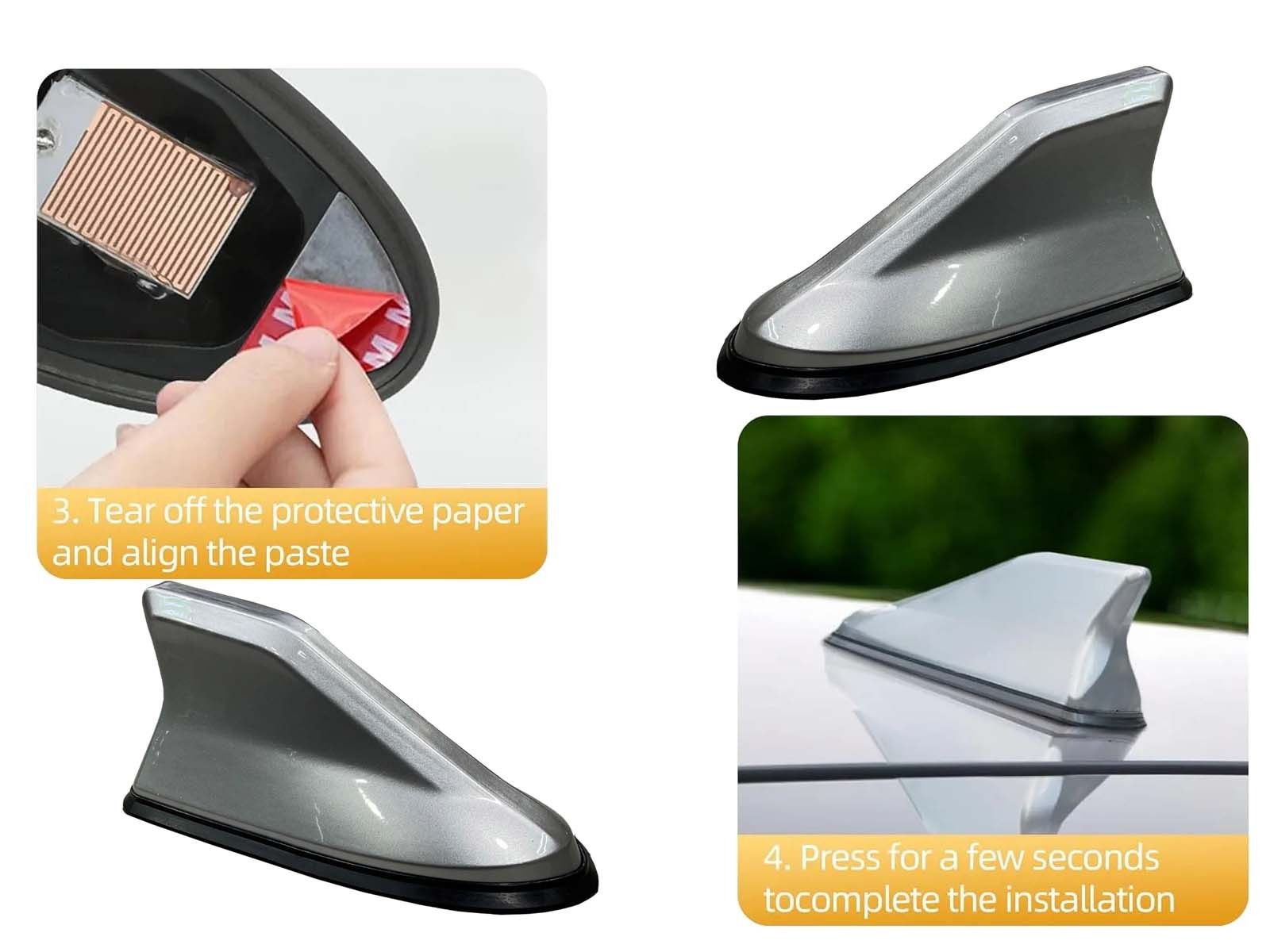 Car Shark Fin Antenna – Stylish, Signal-Boosting & Durable