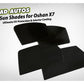 Car Sun Shades for Changan Oshan X7, providing UV protection, heat reduction, and enhanced comfort for your vehicle's interior.