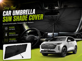 Car Umbrella Sun Shade for Haval H6 2022–2025 – Foldable Windshield UV & Heat Protector