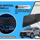 Car Umbrella Sun Shade for Toyota Corolla Cross 2022–2025 – Foldable Windshield UV & Heat Protector

