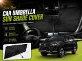 Car Umbrella Sun Shade for Toyota Fortuner Legender 2015–2025 – Foldable Windshield UV & Heat Protector