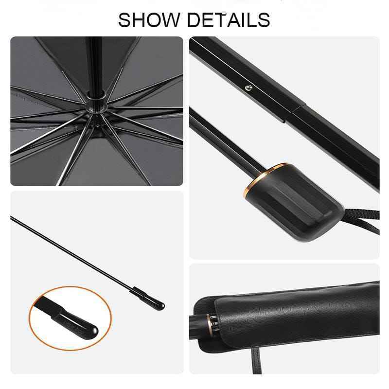 Car Umbrella Sun Shade Cover for Toyota Corolla Sedan (2009–2013) – Foldable Windshield UV & Heat Protection Shield