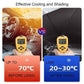 Car Umbrella Sun Shade Cover for Toyota Corolla Sedan (2009–2013) – Foldable Windshield UV & Heat Protection Shield