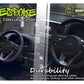Carbon Fiber Bespoke Steering Cover for Kia Sportage, offering a premium fit and enhanced comfort, adding a sleek, sporty look to the vehicle's interior.
