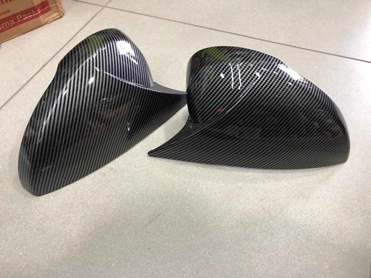 Batman Carbon Fiber Car Mirror Covers for Honda Civic 2022–2026