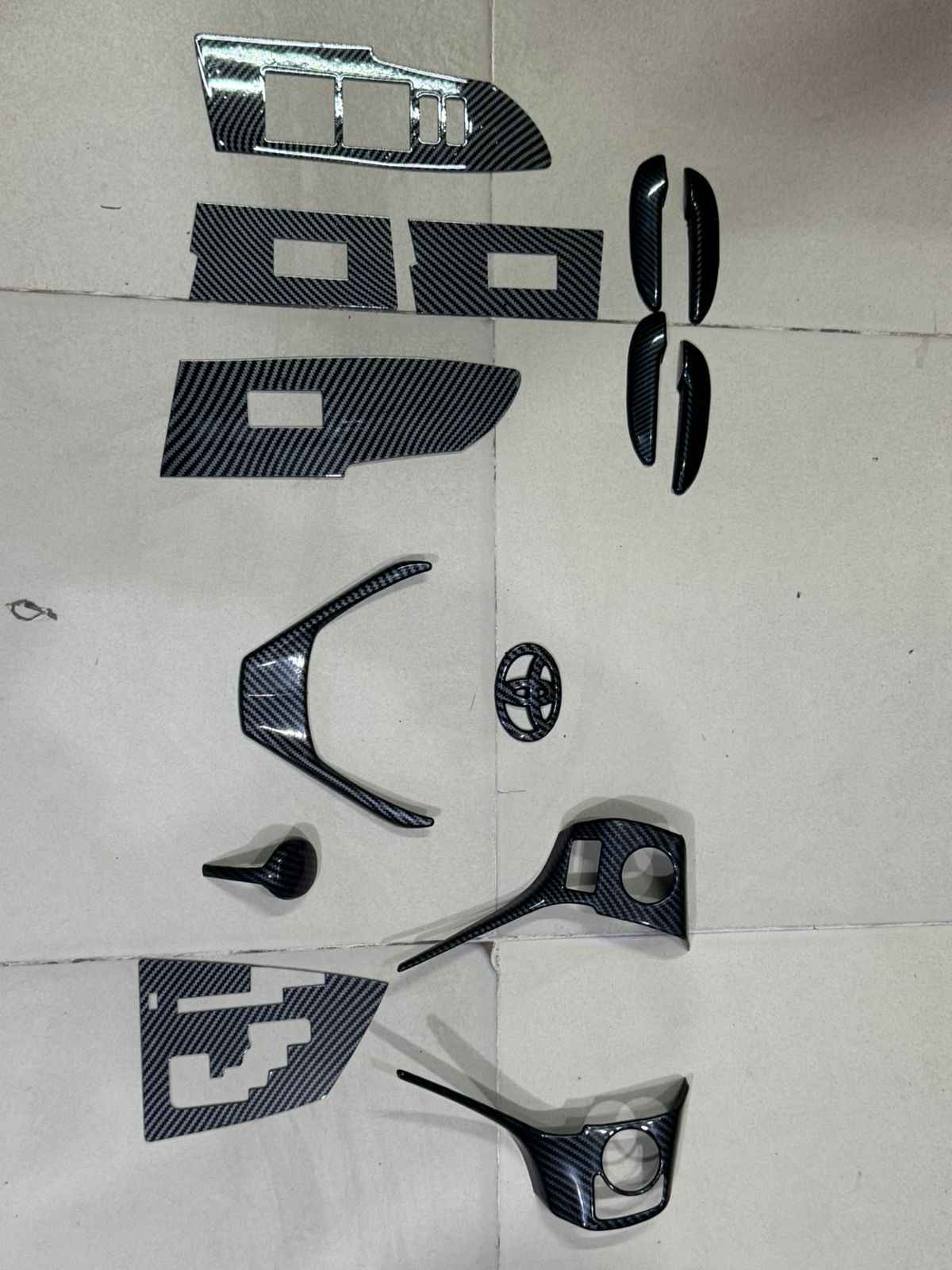 Toyota Corolla 2014-2025 Carbon Fiber Interior Kit