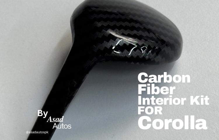 Carbon Fiber Interior Kit For Toyota Corolla 2014–2024, Toyota Corolla Carbon Dashboard Trim, Corolla 2014–2024 Carbon Fiber Panel Cover, Premium Interior Upgrade for Toyota Corolla