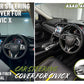Carbon Fiber Steering Cover for Honda Civic 2016–2021 – Sporty Interior Grip
