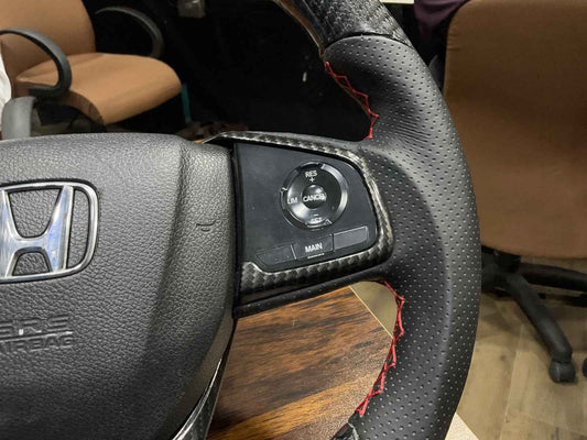 Carbon Fiber Steering Wheel for Honda Civic (2016–2021)