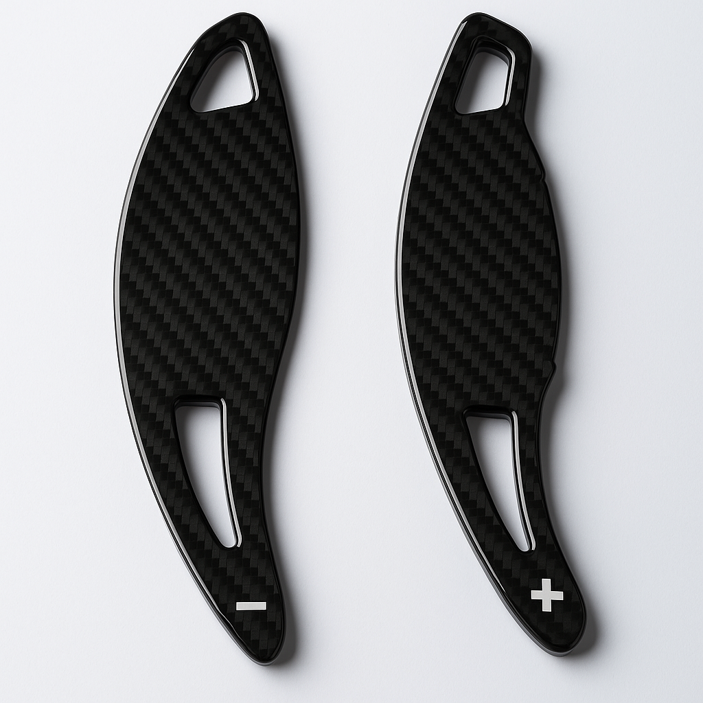 Carbon fiber paddle shifter extension for Honda Civic 2022-2025 steering wheel upgrade