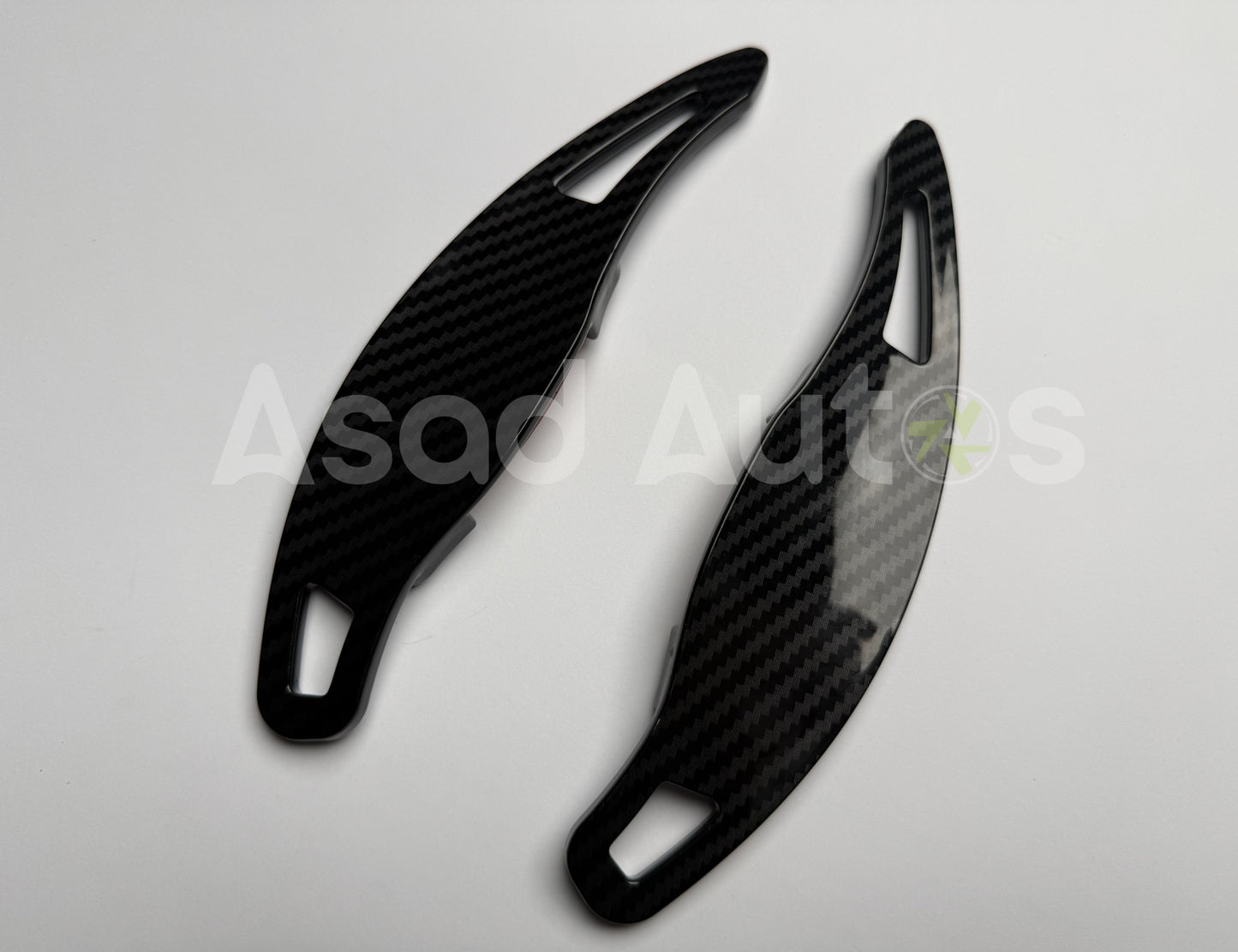 Carbon fiber paddle shifter extension for Honda Civic 2022-2026 steering wheel upgrade