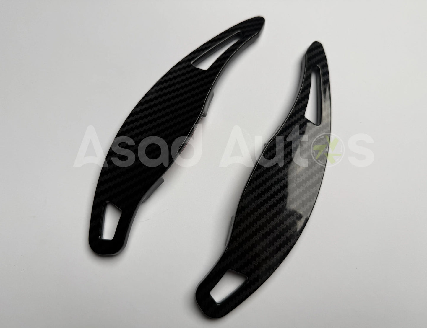Carbon fiber paddle shifter extension for Honda Civic 2022-2026 steering wheel upgrade