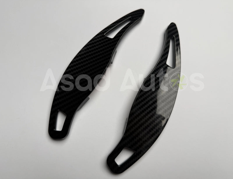 Carbon fiber paddle shifter extension for Honda Civic 2022-2026 steering wheel upgrade