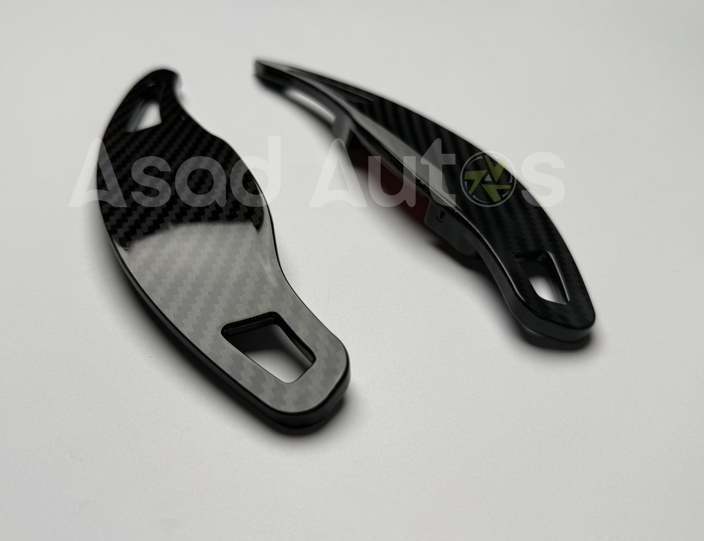 Carbon fiber paddle shifter extension for Honda Civic 2022-2026 steering wheel upgrade