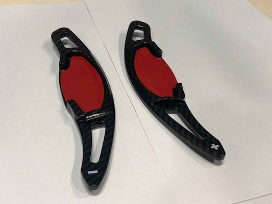 Carbon fiber paddle shifter extension for Honda Civic 2022-2026 steering wheel upgrade