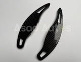 Carbon fiber paddle shifter extension for Honda Civic 2022-2026 steering wheel upgrade