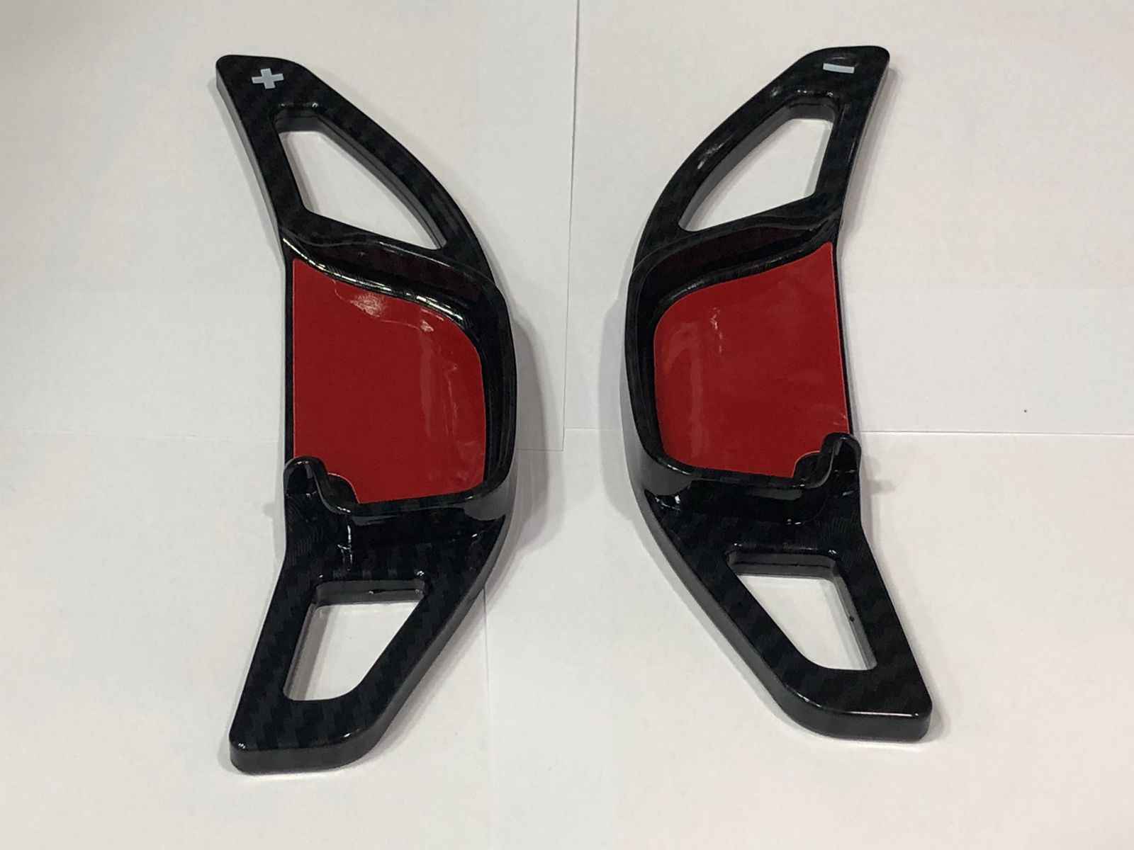 Carbon fiber paddle shifter extension for Toyota Corolla 2014-2026 steering wheel sporty upgrade
