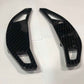 Carbon fiber paddle shifter extension for Toyota Corolla 2014-2026 steering wheel sporty upgrade