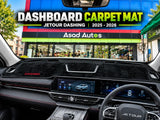 Carpet-style dashboard cover for Jetour Dashing SUV