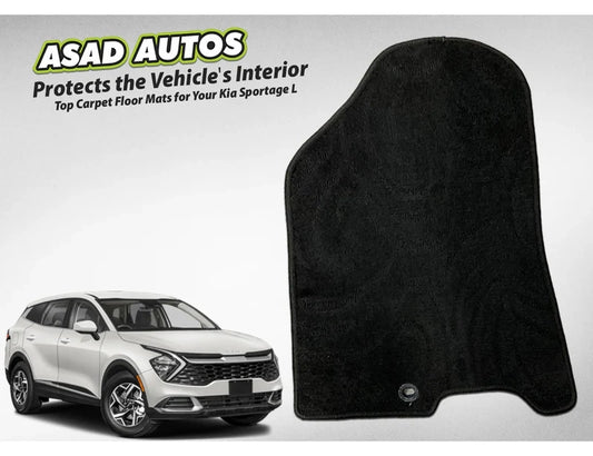 Carpet Floor Mat for Kia Sportage L – Custom Fit with Premium Texture
